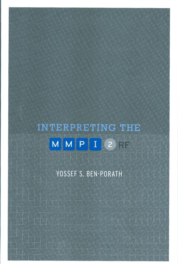 Interpreting the MMPI 2 RF.
