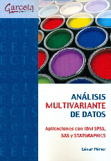 Análisis multivariante de datos.  Aplicaciones con IBM SPSS, SAS y STATGRAPHICS