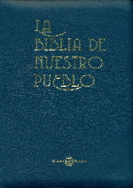 BIBLIA DE NUESTRO PUEBLO (CUERO AZUL +CREMALLERA)