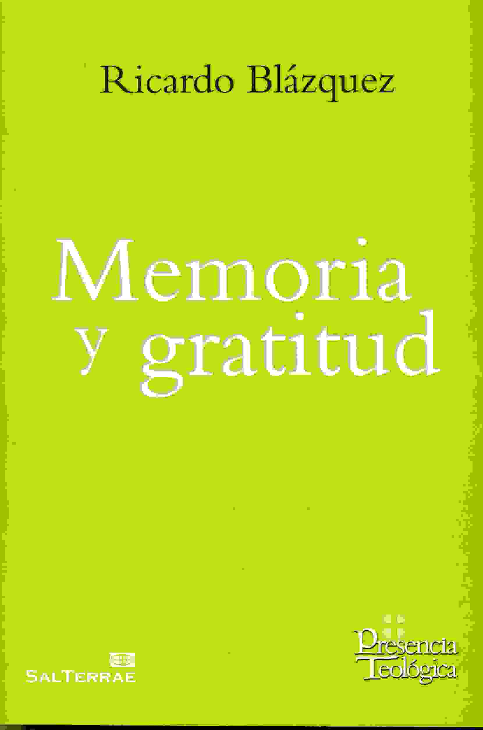 MEMORIA Y GRATITUD